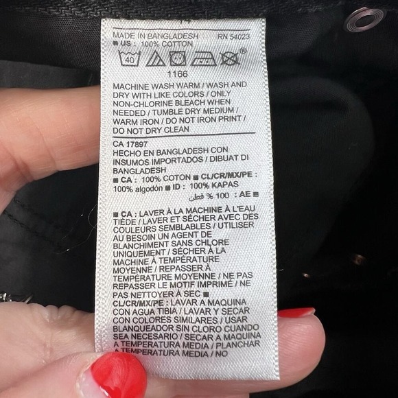 Old Navy Size 14 Jeans High Rise Slouchy Straight Cropped Distressed Women's - Picture 8 of 16